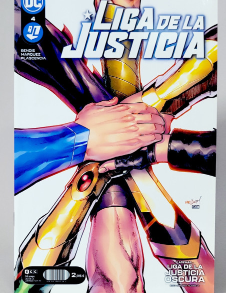 CÓMIC DE KIOSCO LIGA DE LA JUSTICIA 4 DC 119 ECC EDICIONES GRAPA 2022