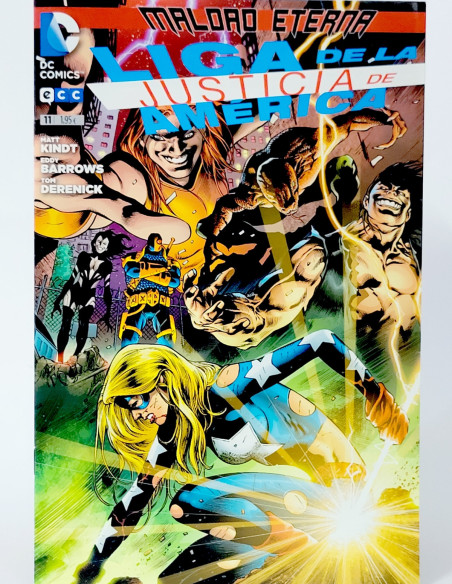 CÓMIC DE KIOSCO MALDAD ETERNA LIGA DE LA JUSTICIA DE AMÉRICA 11 DC ECC EDICIONES GRAPA