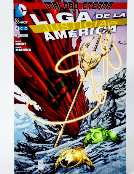 CÓMIC DE KIOSCO MALDAD ETERNA LIGA DE LA JUSTICIA DE AMÉRICA 9 DC ECC EDICIONES GRAPA