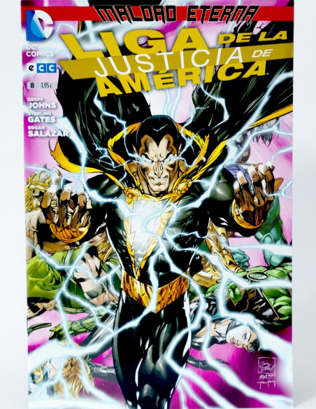 CÓMIC DE KIOSCO MALDAD ETERNA LIGA DE LA JUSTICIA DE AMÉRICA 8 DC ECC EDICIONES GRAPA