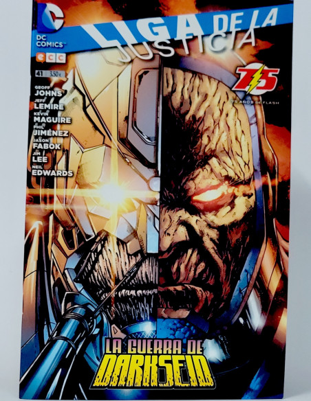 CÓMIC DE KIOSCO LA GUERRA DE DARKSEID LIGA DE LA JUSTICIA 41 DC ECC EDICIONES GRAPA