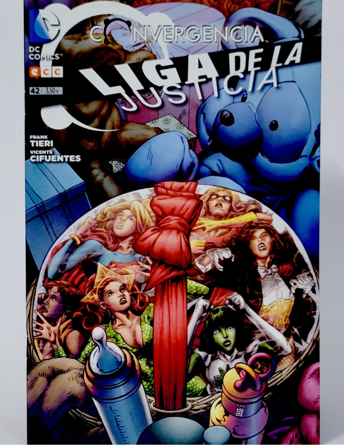 CÓMIC DE KIOSCO CONVERGENCIA LIGA DE LA JUSTICIA 42 DC ECC EDICIONE...