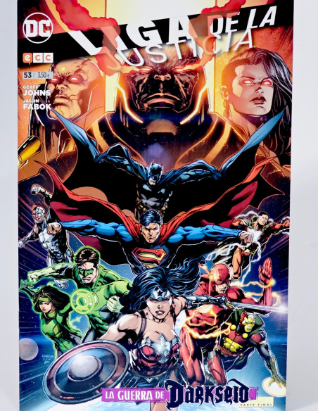 CÓMIC DE KIOSCO LIGA DE LA JUSTICIA 53 LA GUERRA DE DARKSEID DC ECC EDICIONES GRAPA