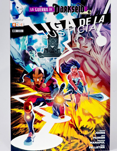CÓMIC DE KIOSCO LIGA DE LA JUSTICIA 49 LA GUERRA DE DARKSEID DC ECC EDICIONES GRAPA