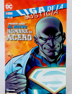 CÓMIC DE KIOSCO LIGA DE LA JUSTICIA 55 HOMBRE DE ACERO DC...