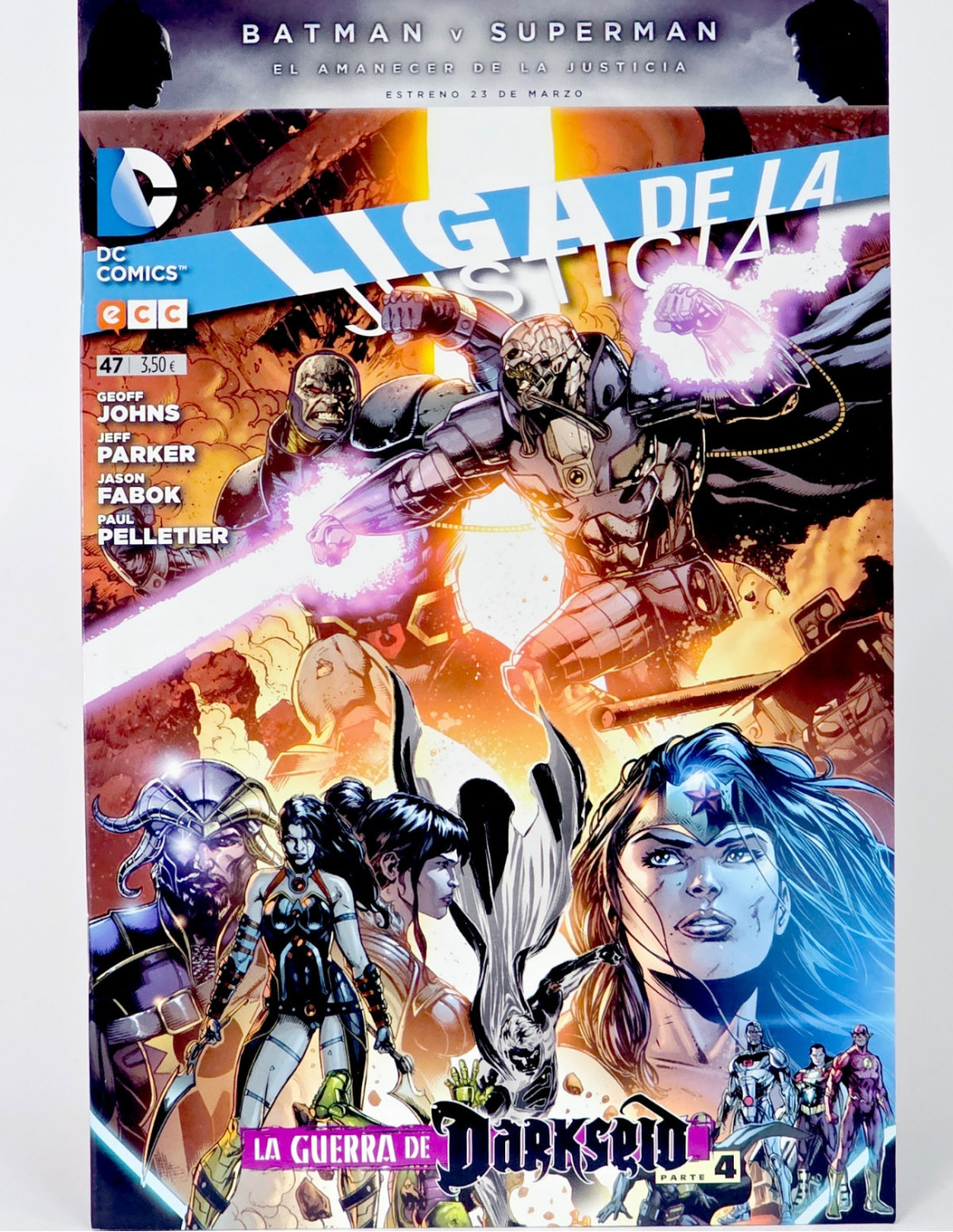 CÓMIC DE KIOSCO LIGA DE LA JUSTICIA 47 BATMAN SUPERMAN DC ECC EDICI...