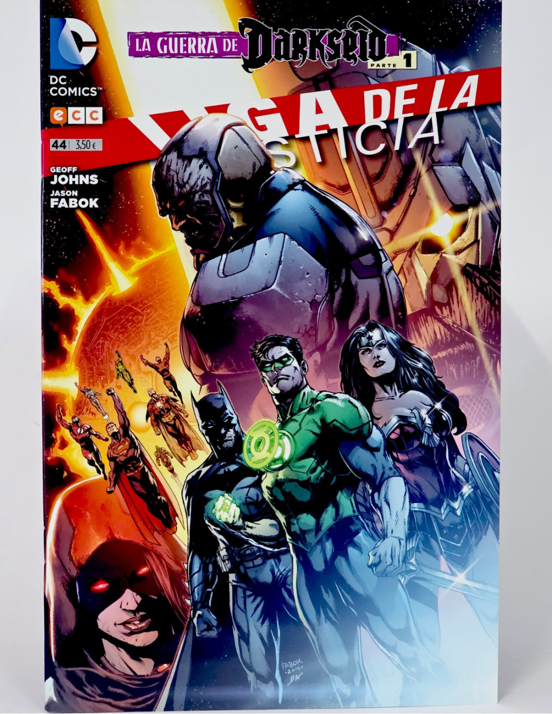 CÓMIC DE KIOSCO LIGA DE LA JUSTICIA 44 LA GUERRA DE DARKSEID DC ECC...