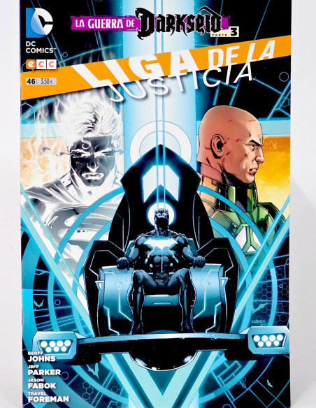 CÓMIC DE KIOSCO LIGA DE LA JUSTICIA 46 LA GUERRA DE DARKSEID DC ECC EDICIONES GRAPA