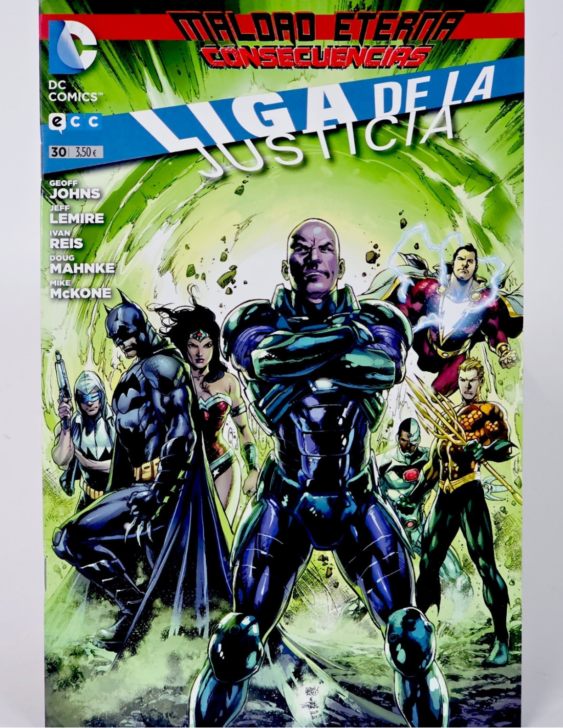 CÓMIC DE KIOSCO LIGA DE LA JUSTICIA 30 MALDAD ETERNA DC ECC EDICION...