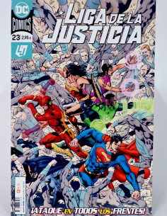 CÓMIC DE KIOSCO LIGA DE LA JUSTICIA 23 DC 101 ECC...