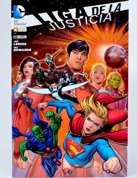 CÓMIC DE KIOSCO LIGA DE LA JUSTICIA 36 DC ECC EDICIONES GRAPA