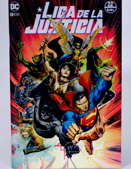 CÓMIC DE KIOSCO LIGA DE LA JUSTICIA 22 DC ECC EDICIONES GRAPA