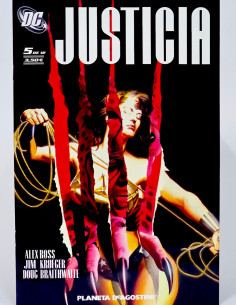 CÓMIC DE KIOSCO JUSTICIA 5 DC PLANETA DEAGOSTINI GRAPA