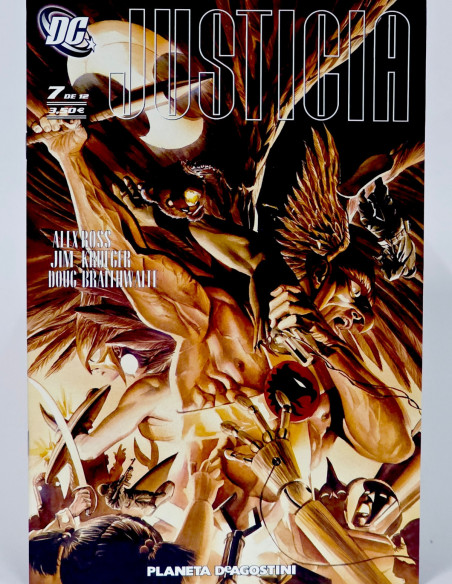 CÓMIC DE KIOSCO JUSTICIA 7 DC PLANETA DEAGOSTINI GRAPA