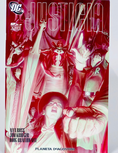 CÓMIC DE KIOSCO JUSTICIA 12 DC PLANETA DEAGOSTINI GRAPA