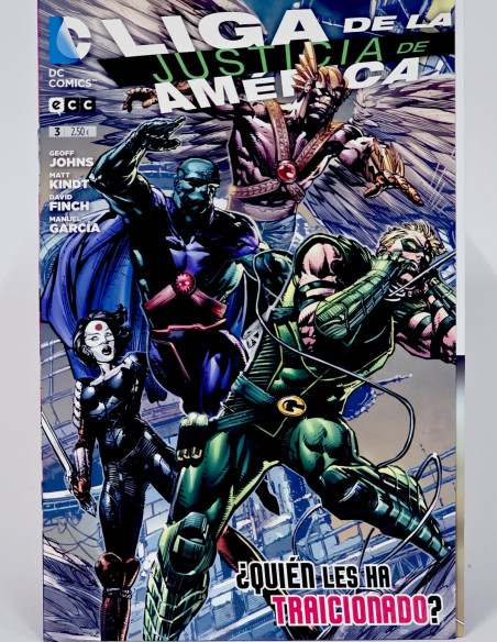 CÓMIC DE KIOSCO LIGA DE LA JUSTICIA DE AMERICA 3 DC ECC EDICIONES GRAPA