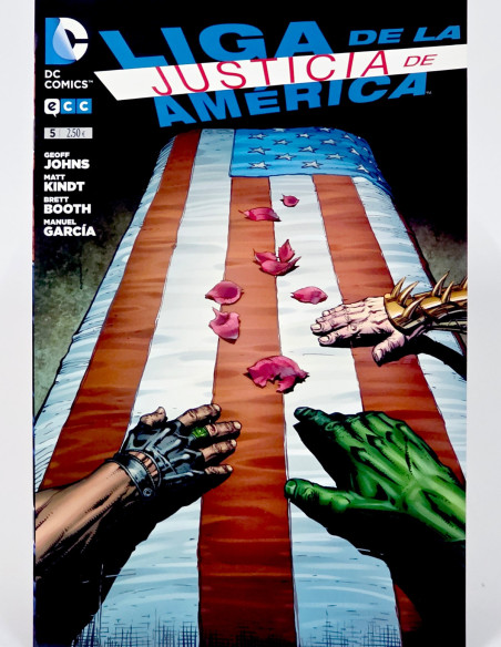 CÓMIC DE KIOSCO LIGA DE LA JUSTICIA DE AMERICA 5 DC ECC EDICIONES GRAPA