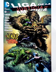 CÓMIC DE KIOSCO LIGA DE LA JUSTICIA DE AMERICA 4 DC ECC...