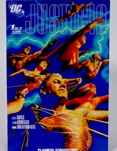 CÓMIC DE KIOSCO JUSTICIA 1 DC PLANETA DEAGOSTINI GRAPA