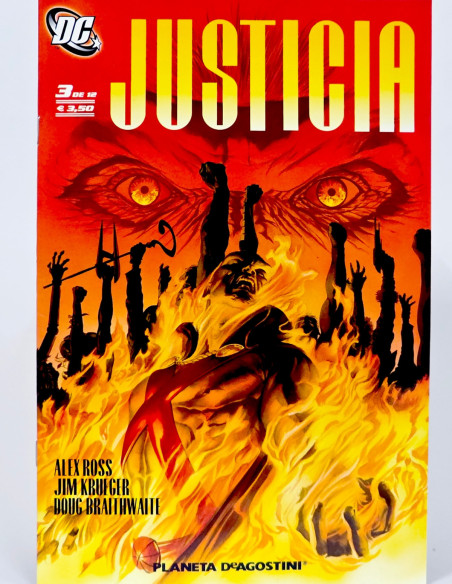 CÓMIC DE KIOSCO JUSTICIA 3 DC PLANETA DEAGOSTINI GRAPA