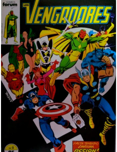 COLECCIÓN COMPLETA LOS VENGADORES CÓMICS FORUM MARVEL...