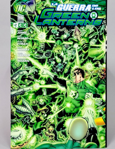 CÓMIC DE KIOSCO LA GUERRA DE LOS GREEN LANTERN 19 DC ECC EDICIONES GRAPA