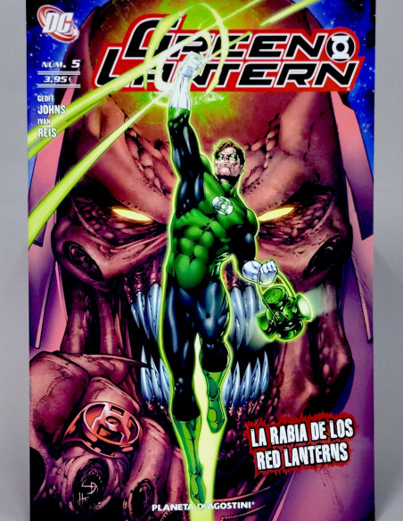 CÓMIC DE KIOSCO GREEN LANTERN LA RABIA DE LOS RED LANTERNS 5 DC PLANETA DEAGOSTINI EDICIONES GRAPA