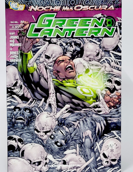 CÓMIC DE KIOSCO LA NOCHE MAS OSCURA GREEN LANTERN 11 DC 75 PLANETA DEAGOSTINI EDICIONES GRAPA