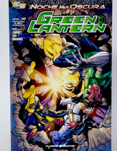 CÓMIC DE KIOSCO LA NOCHE MAS OSCURA GREEN LANTERN 10 DC...