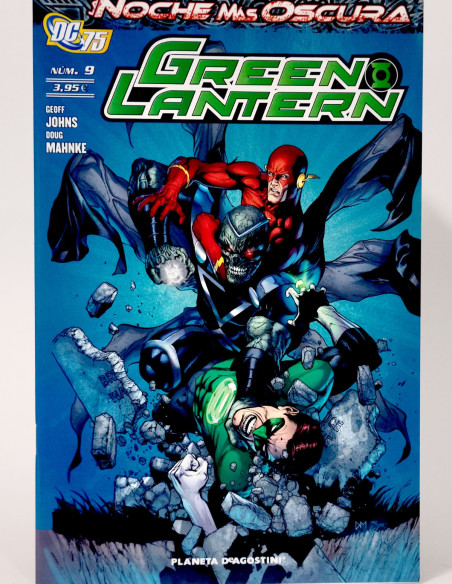 CÓMIC DE KIOSCO LA NOCHE MAS OSCURA GREEN LANTERN 9 DC 75 PLANETA DEAGOSTINI EDICIONES GRAPA