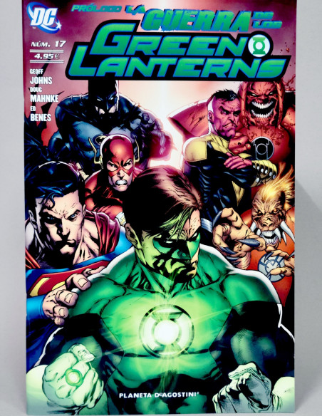 CÓMIC DE KIOSCO LA GUERRA DE LOS GREEN LANTERN 17 DC PLANETA DEAGOSTINI EDICIONES GRAPA