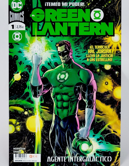 CÓMIC DE KIOSCO GREEN LANTERN AGENTE INTERGALÁCTICO 1 DC 83 ECC UNIVERSO GRAPA
