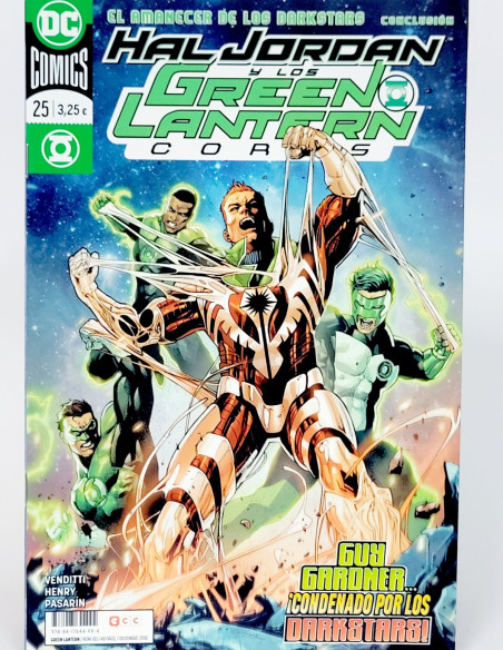 CÓMIC DE KIOSCO HAL JORDAN GREEN LANTERN CORPS 25 DC 80 ECC UNIVERSO GRAPA