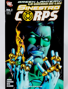 CÓMIC DE KIOSCO GREEN LANTERN LA GUERRA SINESTRO CORPS 3...
