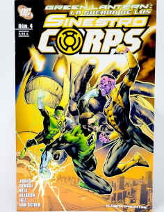 CÓMIC DE KIOSCO GREEN LANTERN LA GUERRA SINESTRO CORPS 4...