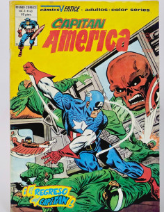 CÓMIC CAPITÁN AMÉRICA 43 VOL.3 EL REGRESO VERTICE MARVEL...