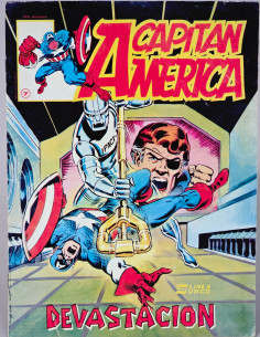 CÓMIC CAPITÁN AMÉRICA 7 DEVASTACIÓN LINEA SURCO VERTICE...