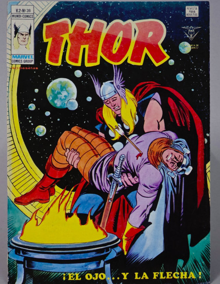 CÓMIC THOR 39 VOL.2 EL OJO Y LA FLECHA VERTICE MARVEL VOLUMEN BUEN ESTADO