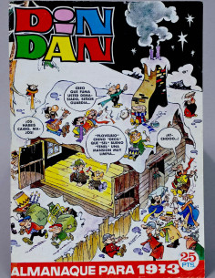 CÓMIC DIN DAN 23 ALMANAQUE 1973 EDITORIAL BRUGUERA BUEN...