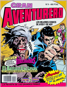 CÓMIC DE KIOSCO GRAN AVENTURERO 9 EDICIONES B 1989