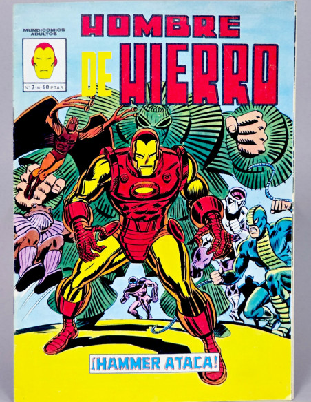 CÓMIC EXCELENTE HOMBRE DE HIERRO 7 HAMMER ATACA VERTICE MUNDICOMICS MARVEL