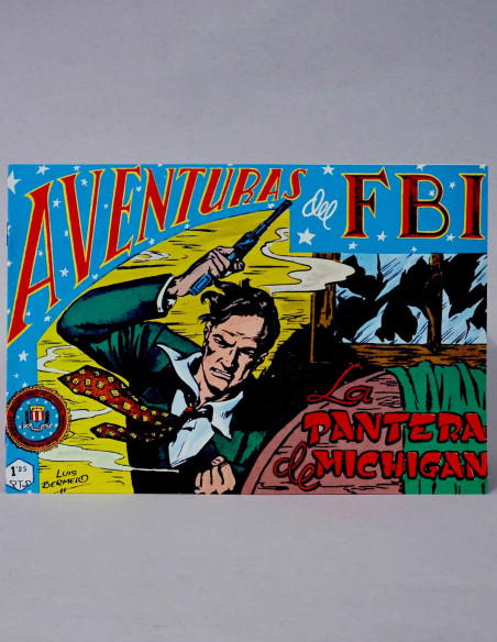 CÓMIC DE KIOSCO AVENTURAS DEL FBI 1 LA PANTERA DE MICHIGAN FACSÍMIL