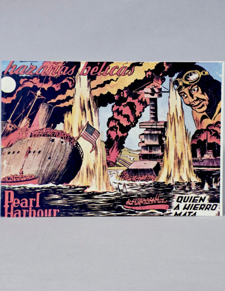 CÓMIC DE KIOSCO HAZAÑAS BÉLICAS 1 PEARL HARBOUR FACSÍMIL