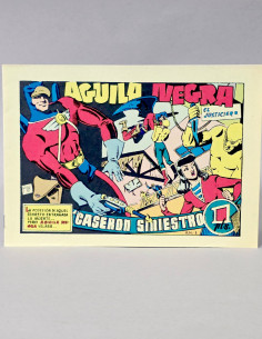 CÓMIC DE KIOSCO ÁGUILA NEGRA EL JUSTICIERO 1 CASERÓN...