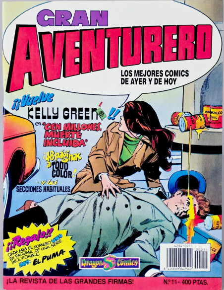 CÓMIC EXCELENTE GRAN AVENTURERO 11 EDICIONES B 1989