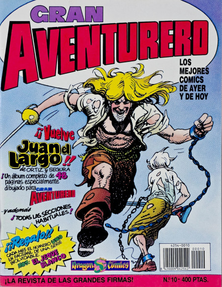 CÓMIC EXCELENTE GRAN AVENTURERO 10 EDICIONES B 1989