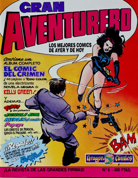 CÓMIC EXCELENTE GRAN AVENTURERO 6 EDICIONES B 1989