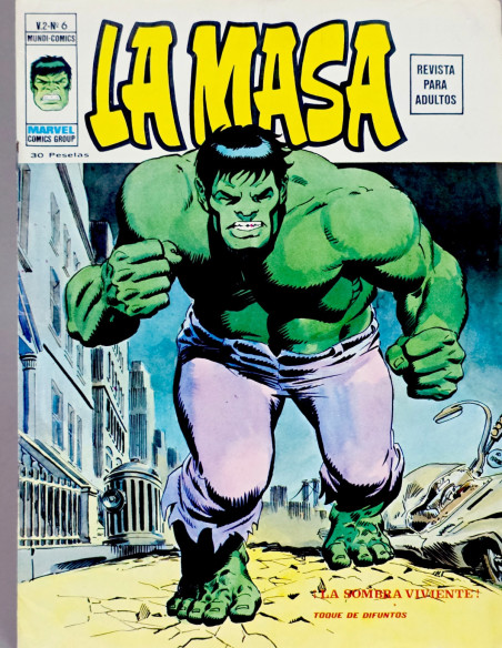 CÓMIC EXCELENTE LA MASA 6 VOL.2 EDICIONES VERTICE VOLUMEN MARVEL