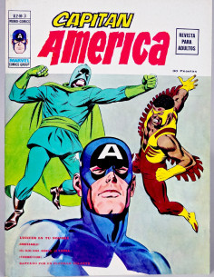 CÓMIC DE KIOSCO CAPITÁN AMÉRICA 3 LUCIFER ES TU NOMBRE...