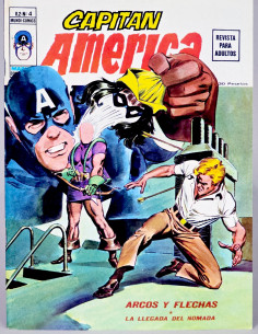 CÓMIC DE KIOSCO CAPITÁN AMÉRICA 4 ARCOS Y FLECHAS VOL.2...